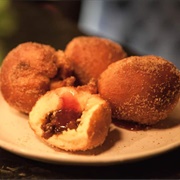 Pulled Pork Savoury Doughnut