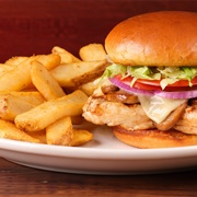 Mushroom Jack Chicken Sandwich
