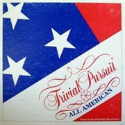 Trivial Pursuit All American Edition Master Game
