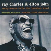 "Sorry Seems to Be the Hardest Word (With Ray Charles)" (2014)