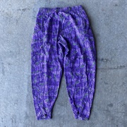 Patterned Parachute Pants