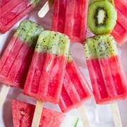 Kiwi Melon Popsicle (Melon Mélange)