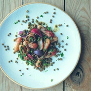 Lentil and Anchovy Salad