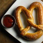 Pretzels Ketchup