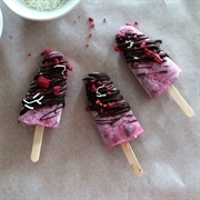 Cherry Ripple Popsicle