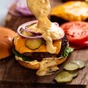 Burger With Awesome Sauce