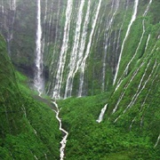 Weeping Wall (Blue Hole), Kauai, HI, USA