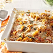 Sausage and Spinach Pasta Bake