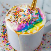 Rainbow Sprinkle Latte