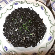 Cuttlefish Ink Risotto