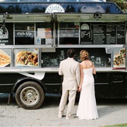 Food Trucks at Reception