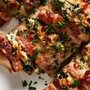 Bacon and Spinach Stuffed Chicken