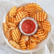 Rosemary Waffle Fries