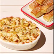 Oven-Baked Chicken Alfredo Pasta