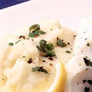 Lemon and Herb Poached Cod Fillet