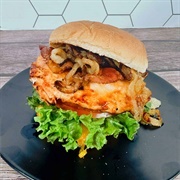 Fried Chicken Sandwich With Mountain Dew Sauce