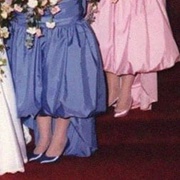 Heels Matching Bridesmaid Dress