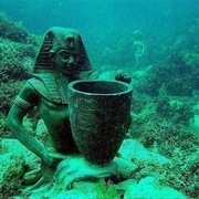 Abu Qir Bay Sunken Monuments, Egypt