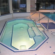 Indoor Hotel Hot Tub