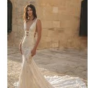 Wedding Dress With Cut-Outs