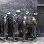 Depression Bread Line, FDR Memorial, DC