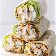 Chicken Cheese Sour Cream Wrap