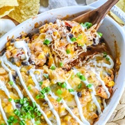 Shredded Chicken Casserole