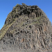Columnar Basalt Saint-Chamant, Auvergne, France