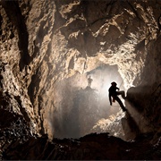 Veryovkina Cave, Georgia