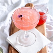 Rhubarb Gin and Tonic