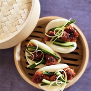 Battered Cauliflower Bao