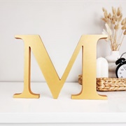 Decorative Standing Letters
