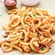 Calypso Sauce Curly Fries