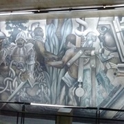 Sé Station Mural