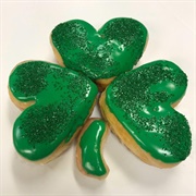 Pumpkin Shamrock Donut