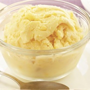 Ginger Peach Ice Cream