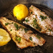 Pan Fried Sea Bass