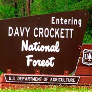 Davy Crockett National Forest, TX
