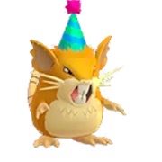Party Hat Raticate