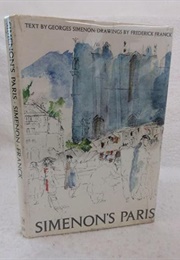 Simenon's Paris (Georges Simenon - Illustrator Frederick Frank)