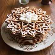 Pancakes With Star Cookies