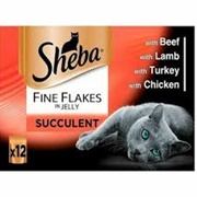 Sheba Fine Flakes in Jelly