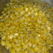 Steamed Sweetcorn