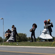 Hamilton Station Statues