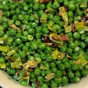 Peas Leek Pancetta