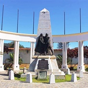 The Embrace of Bolivar & Morillo, Venezuela