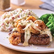 Shrimp Parmesan Sirloin