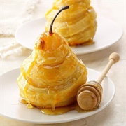 Honeyed Puff Pastry Pears