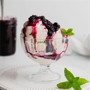 Mulberry Medley Sundae