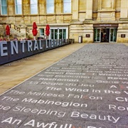 Liverpool Central Library Entrance Riddle